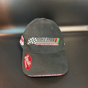 RHEMAC Racing‎ Hat Precision Machining Balancing Adjustable Black Cap